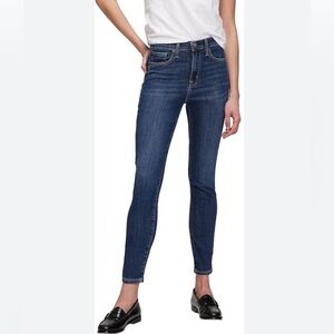 GAP High-Rise Legging Dark Blue Women’s Skinny Jeans Sz 27 TALL